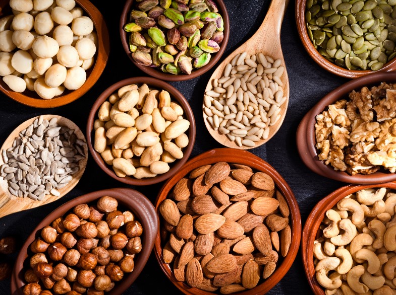 How to roast organic nuts and seeds?